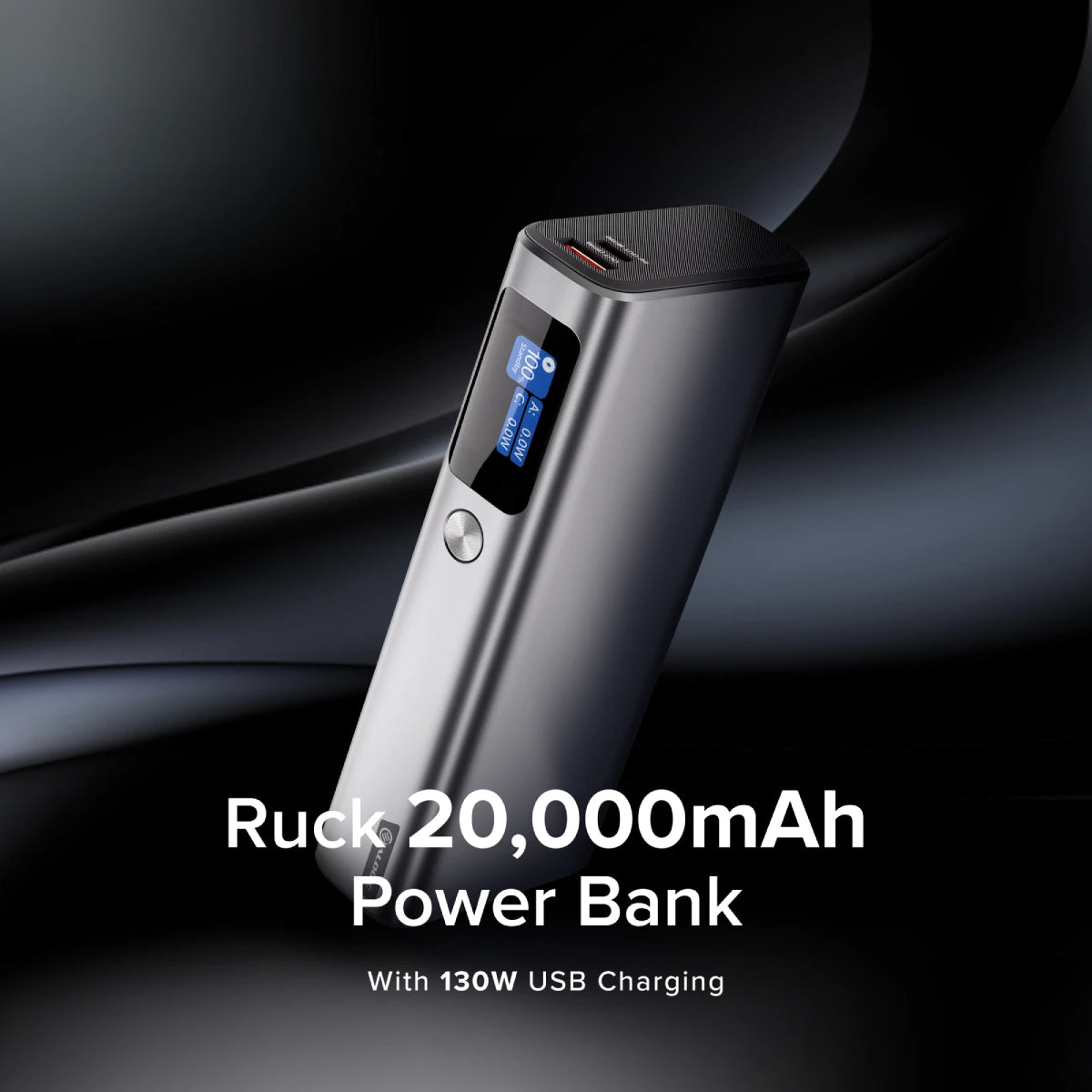 A large marketing image providing additional information about the product ALOGIC Ruck 20,000mAh Power Bank with 130W USB Charging - Additional alt info not provided